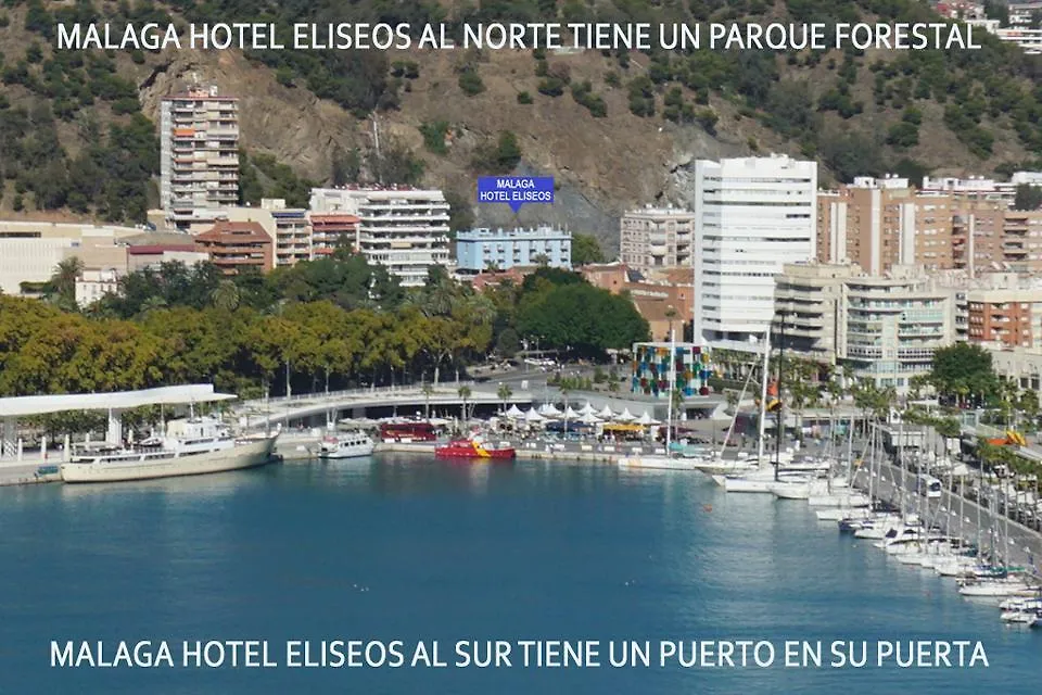 Hotel Eliseos Málaga 3*,  Spanyolország